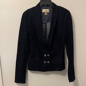 Vintage Guess Dark Denim Blazer Small